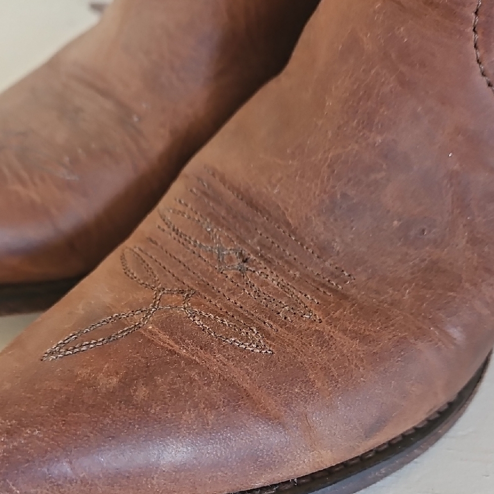 Code West Womens Brown Western Cowgirl Boots - Picture 4 of 7